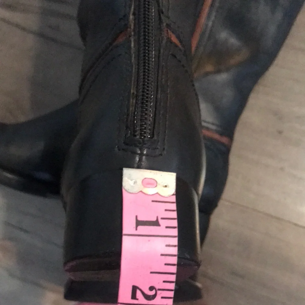 TORY BURCH OVER THE KNEE ZIP UP BOOTS
